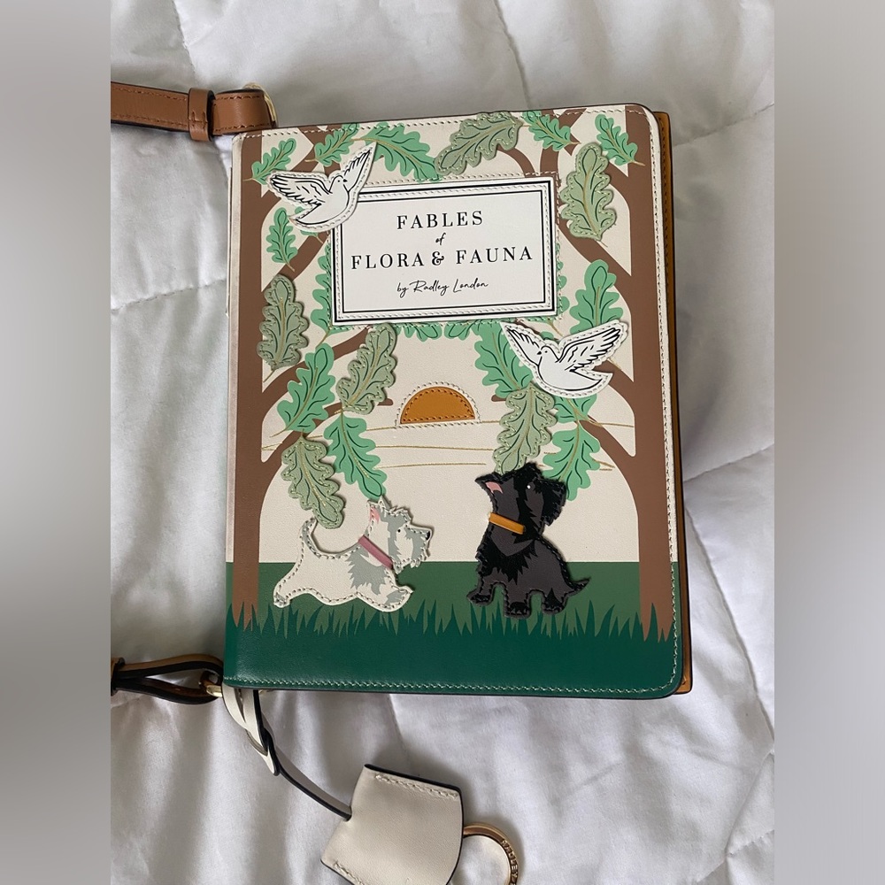 flora & fauna ridley london book purse